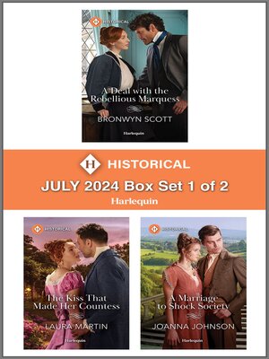 cover image of Harlequin Historical July 2024--Box Set 1 of 2